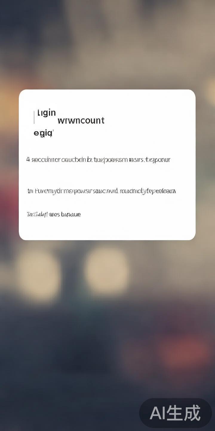 天博体育官网平台登录入口及最新安全登录方式全面详解 传统账号密码登录:这是最基本也是最常用的登录方式。